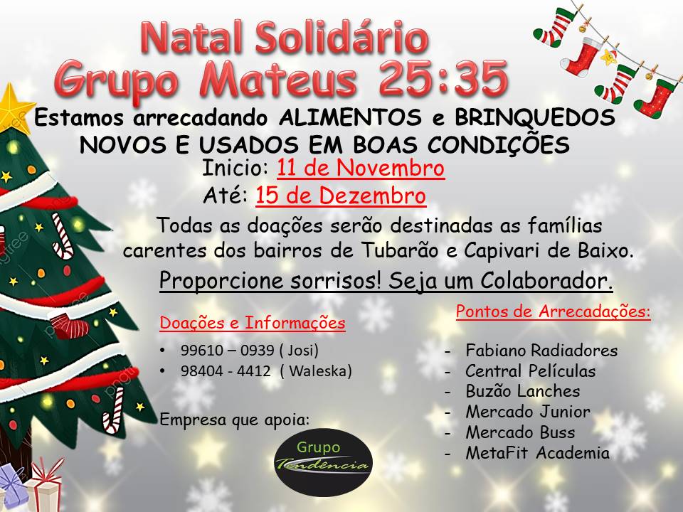 GRUPO WHATSAPP NATAL